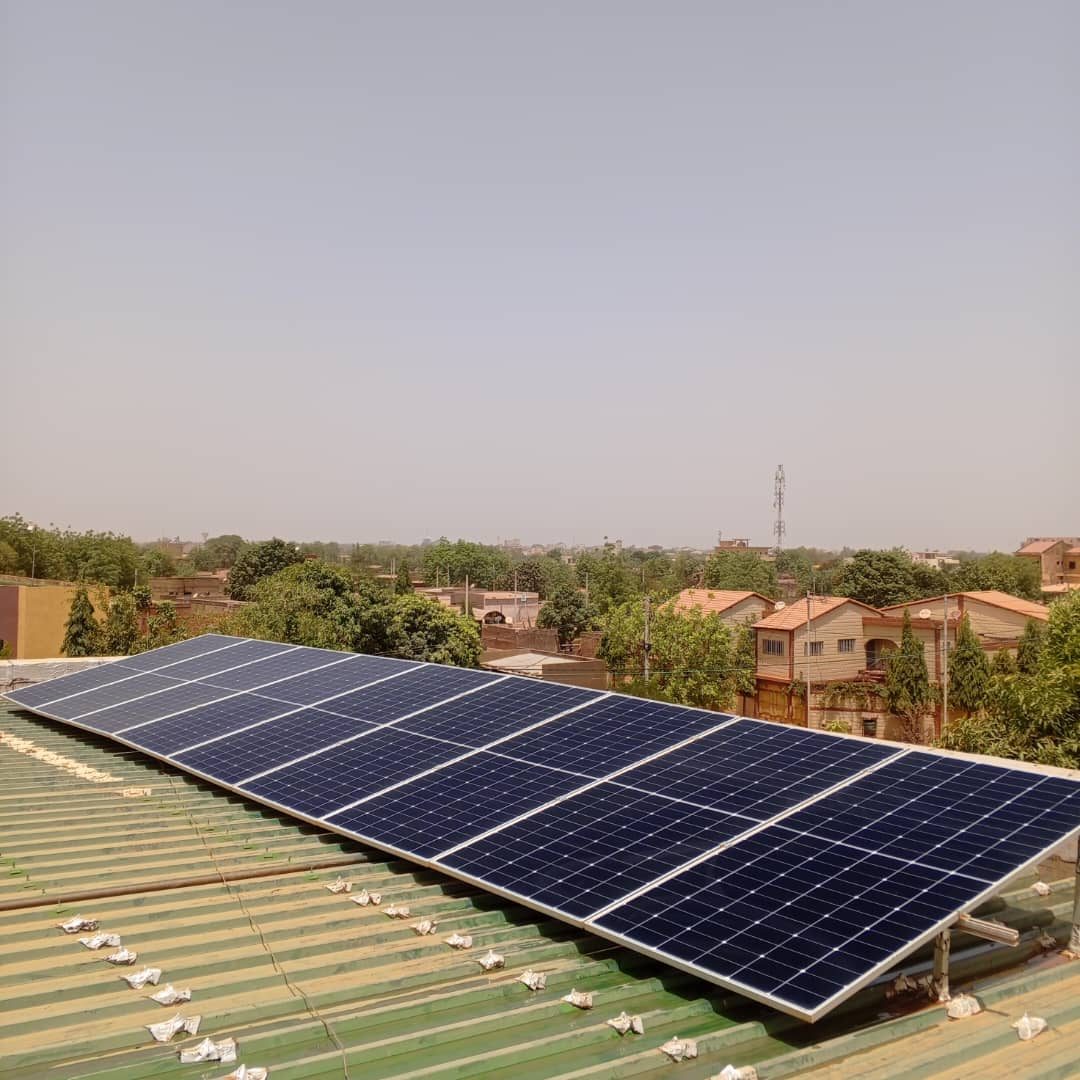 Installation solaire toiture
